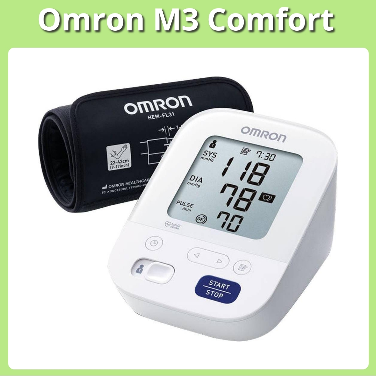 Anmeldelse af Omron M3 Comfort