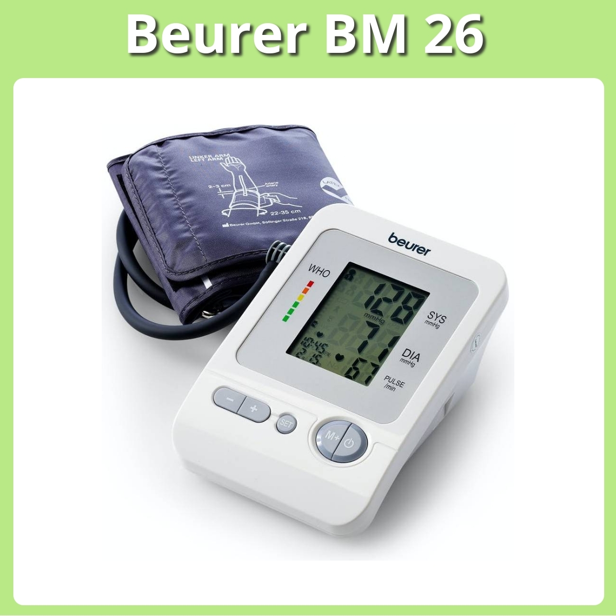 Anmeldelse af Beurer BM 26