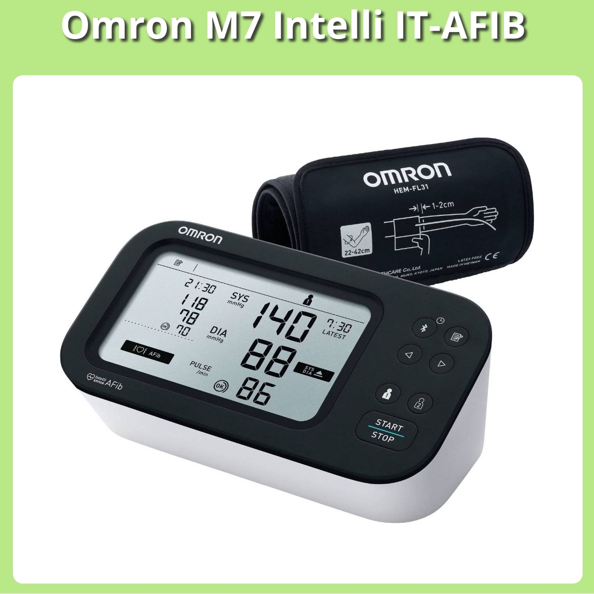 Anmeldelse af Omron M7 Intelli IT-AFIB