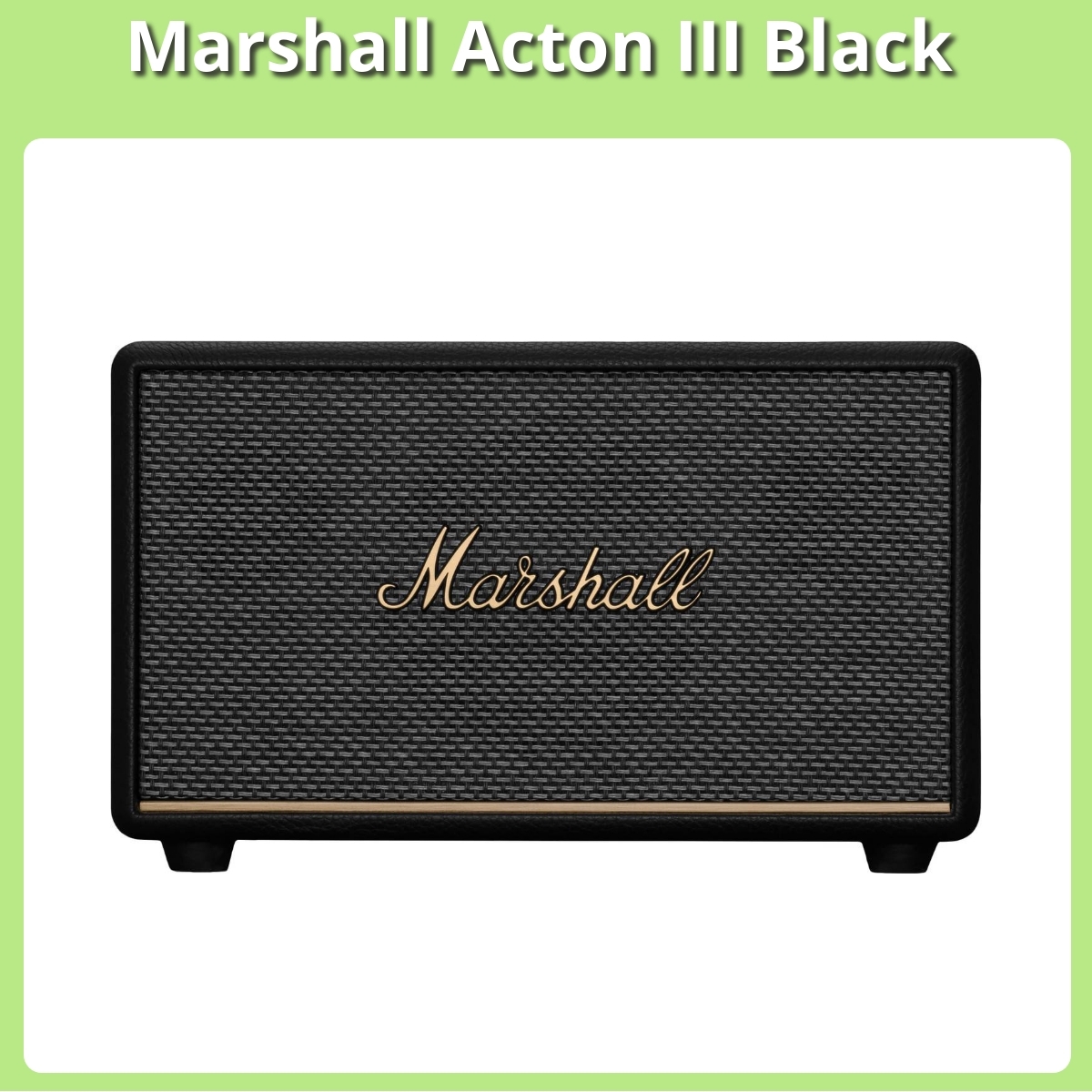 Anmeldelse af Marshall Acton III Black