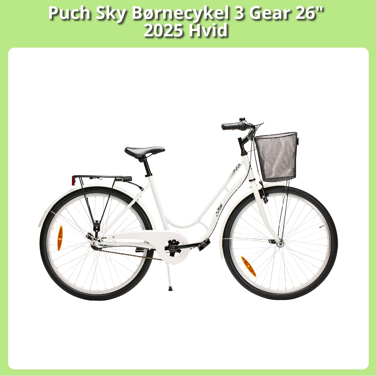 Anmeldelse af Puch Sky Børnecykel 3 Gear 26