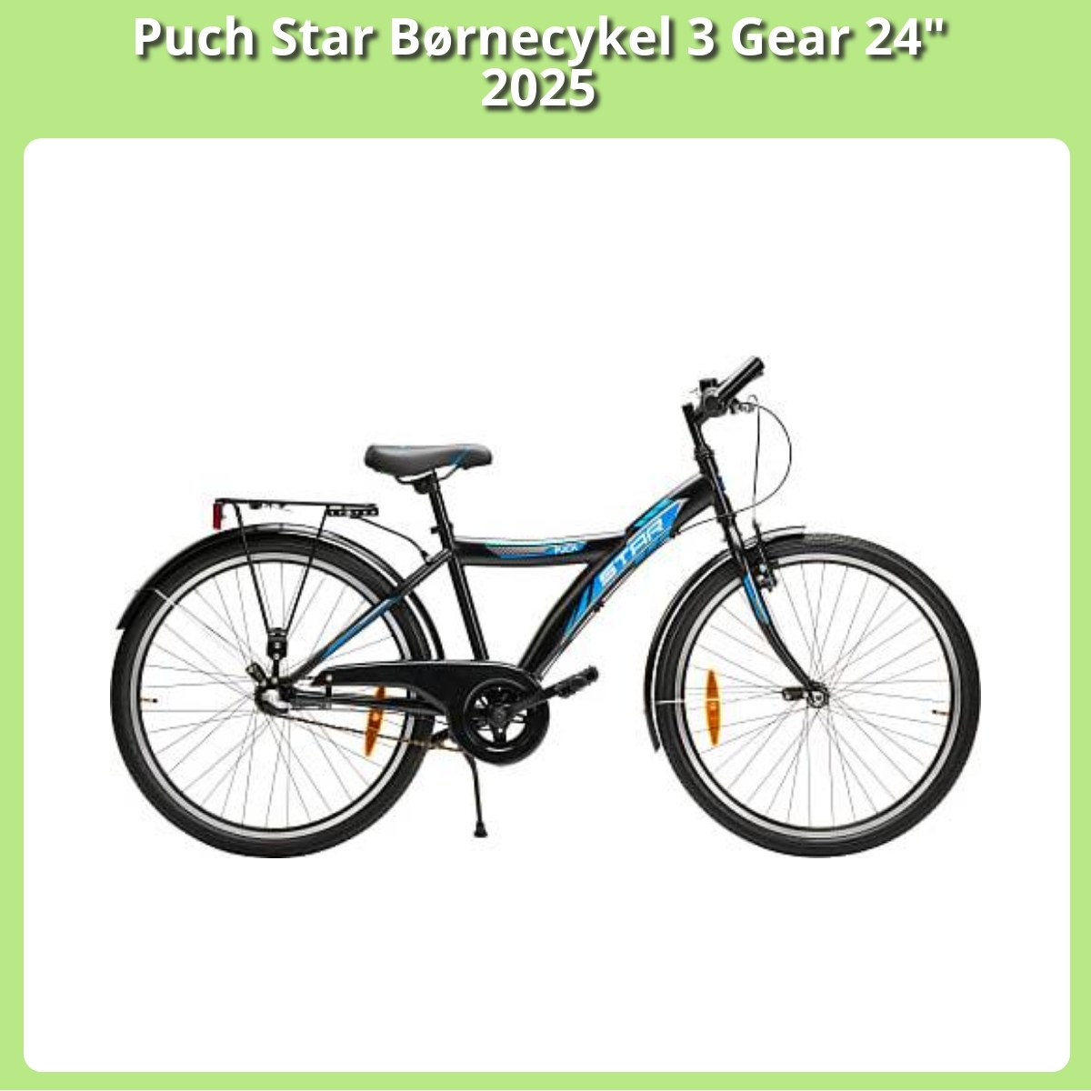 Anmeldelse af Puch Star Børnecykel 3 Gear 24