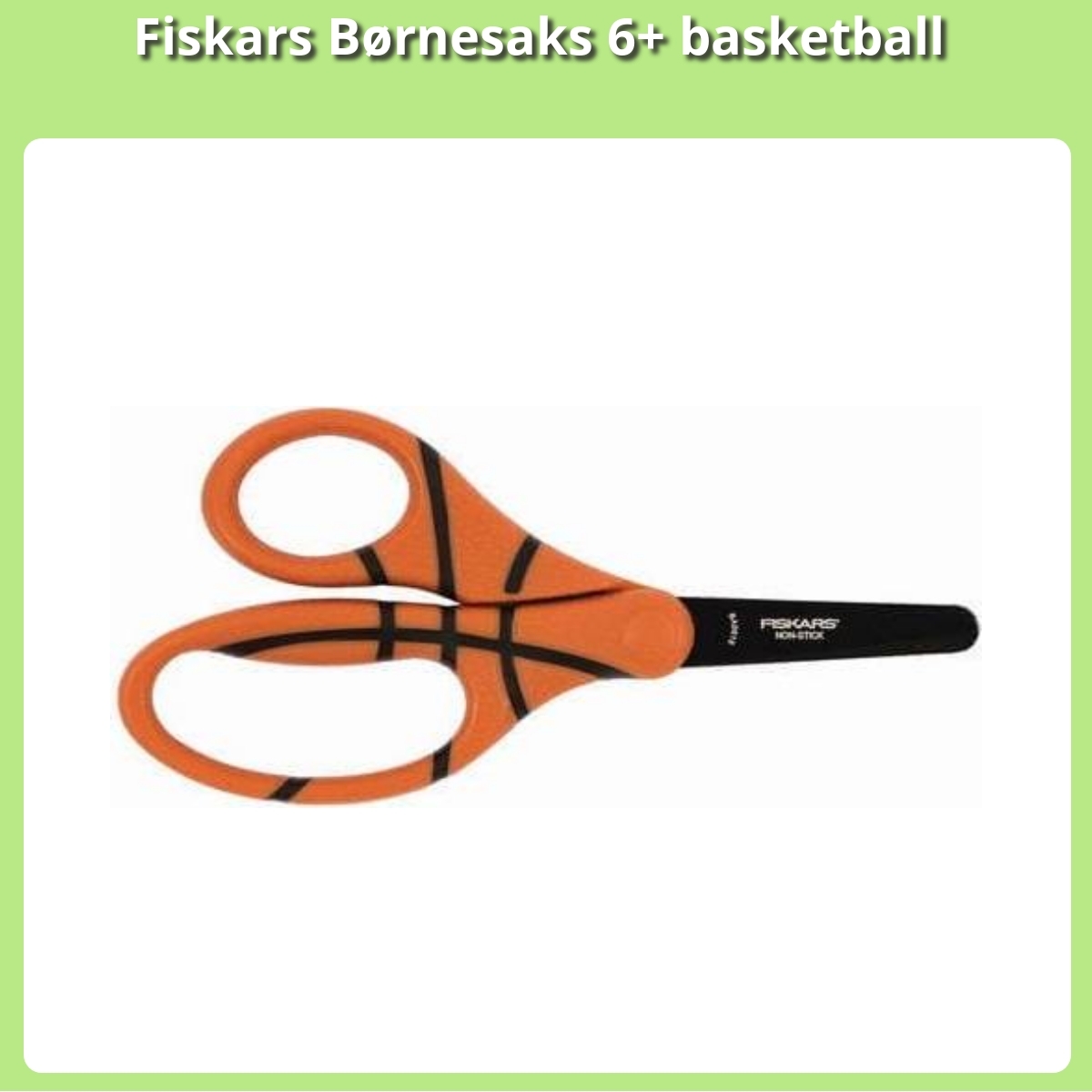 Anmeldelse af Fiskars Børnesaks 6+ basketball