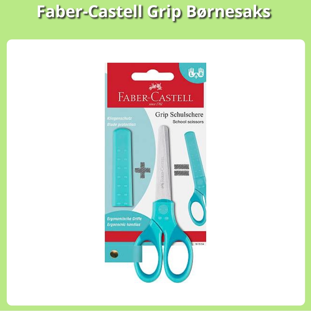 Anmeldelse af Faber-Castell Grip Børnesaks
