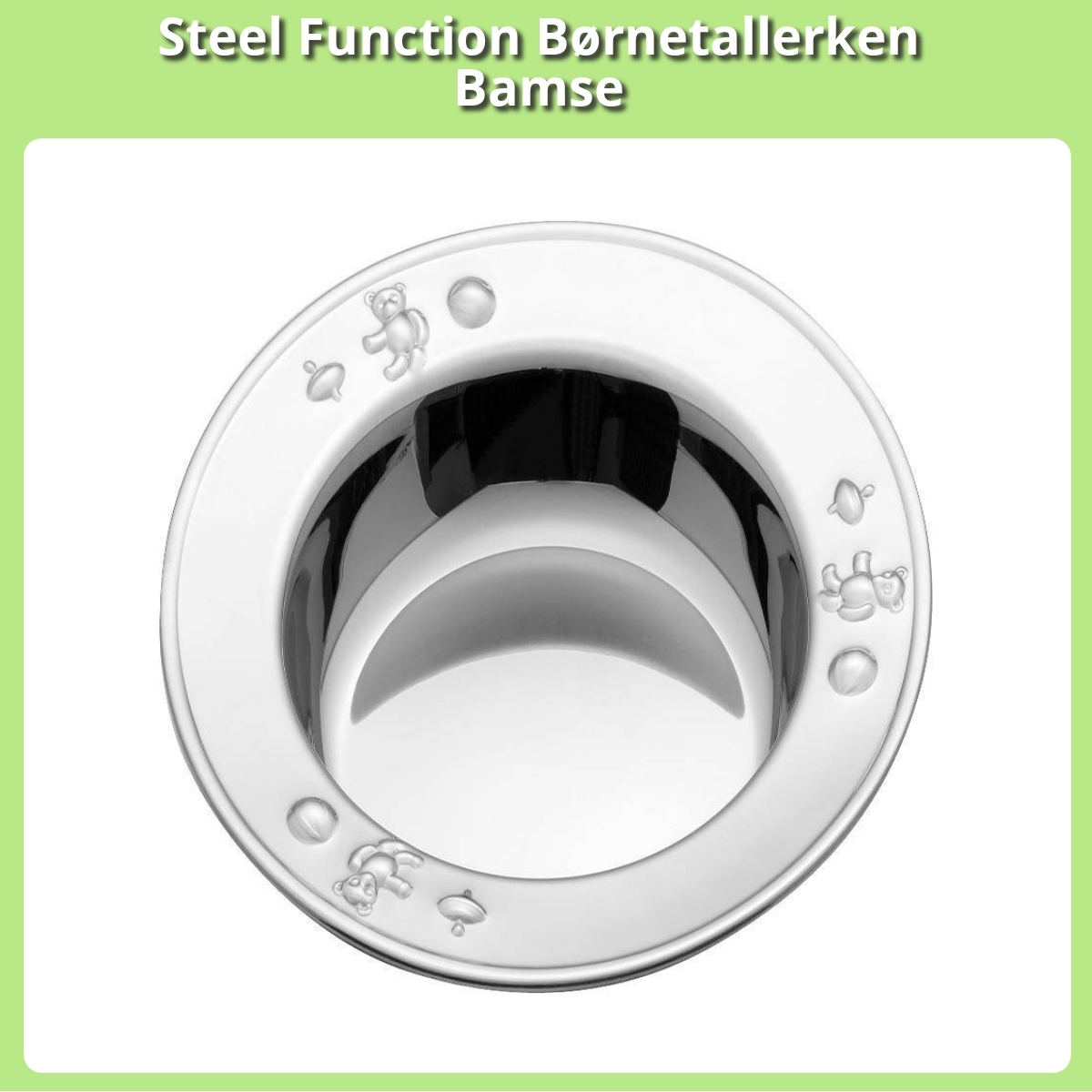 Anmeldelse af Steel Function Børnetallerken Bamse