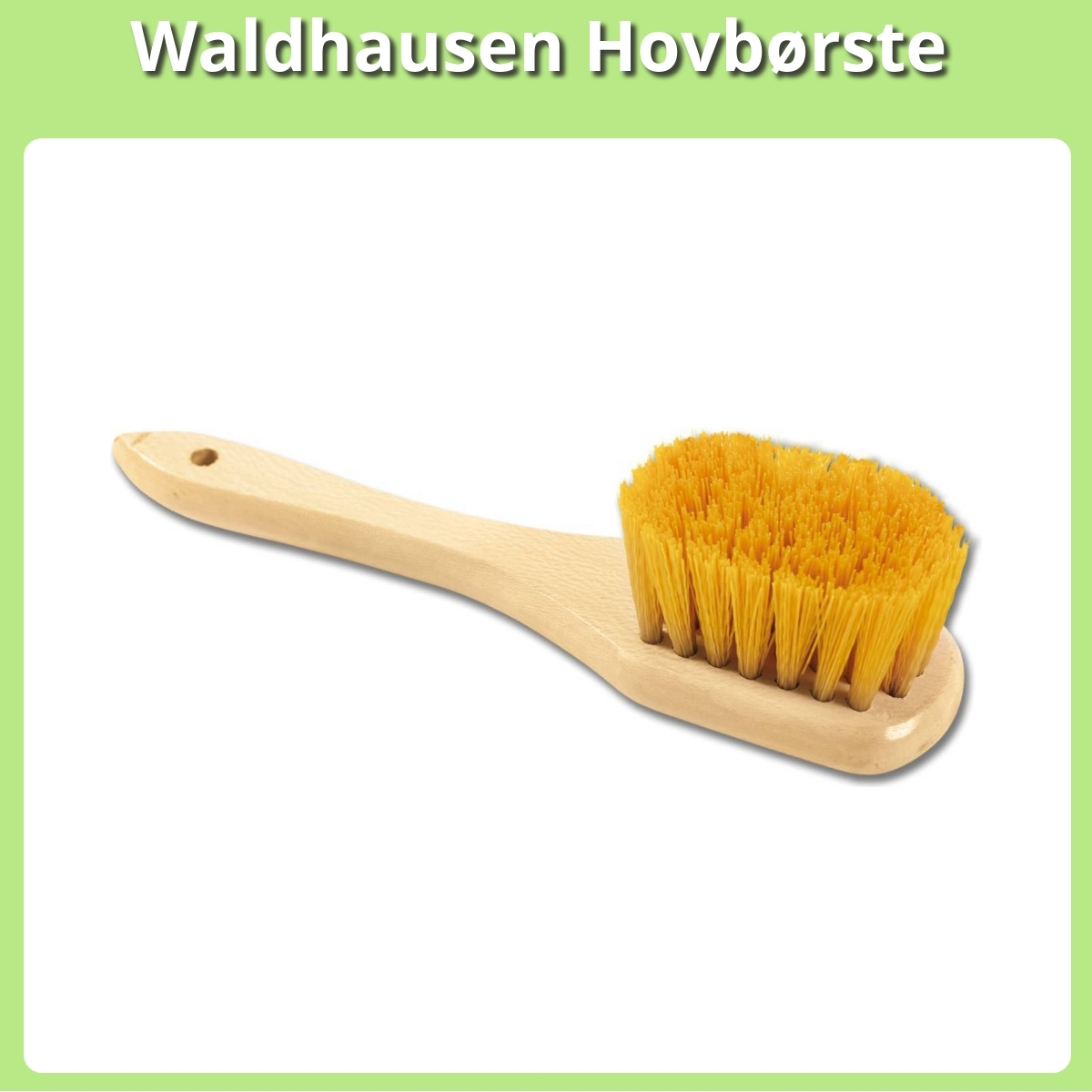 Anmeldelse af Waldhausen Hovbørste