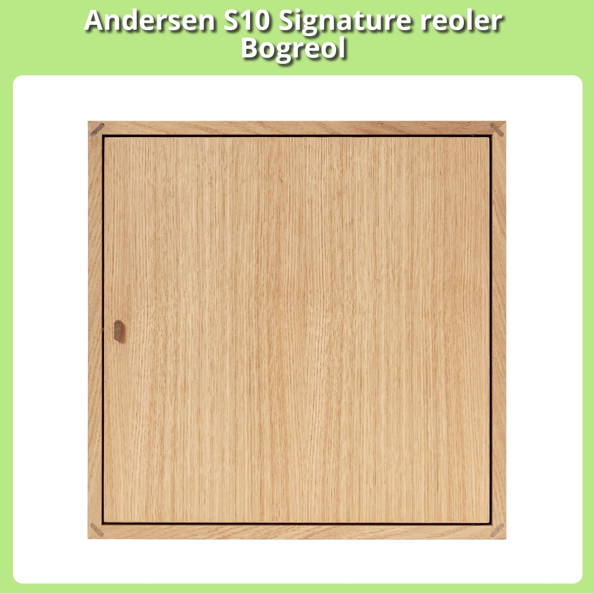 Anmeldelse af Andersen S10 Signature reoler Bogreol
