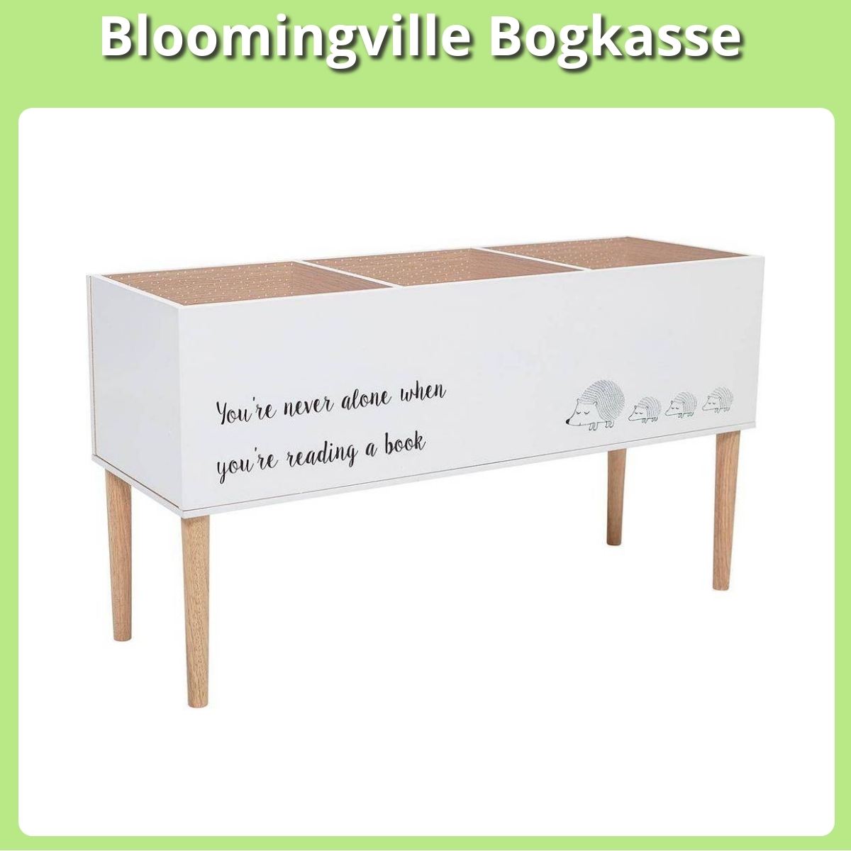 Anmeldelse af Bloomingville Bogkasse