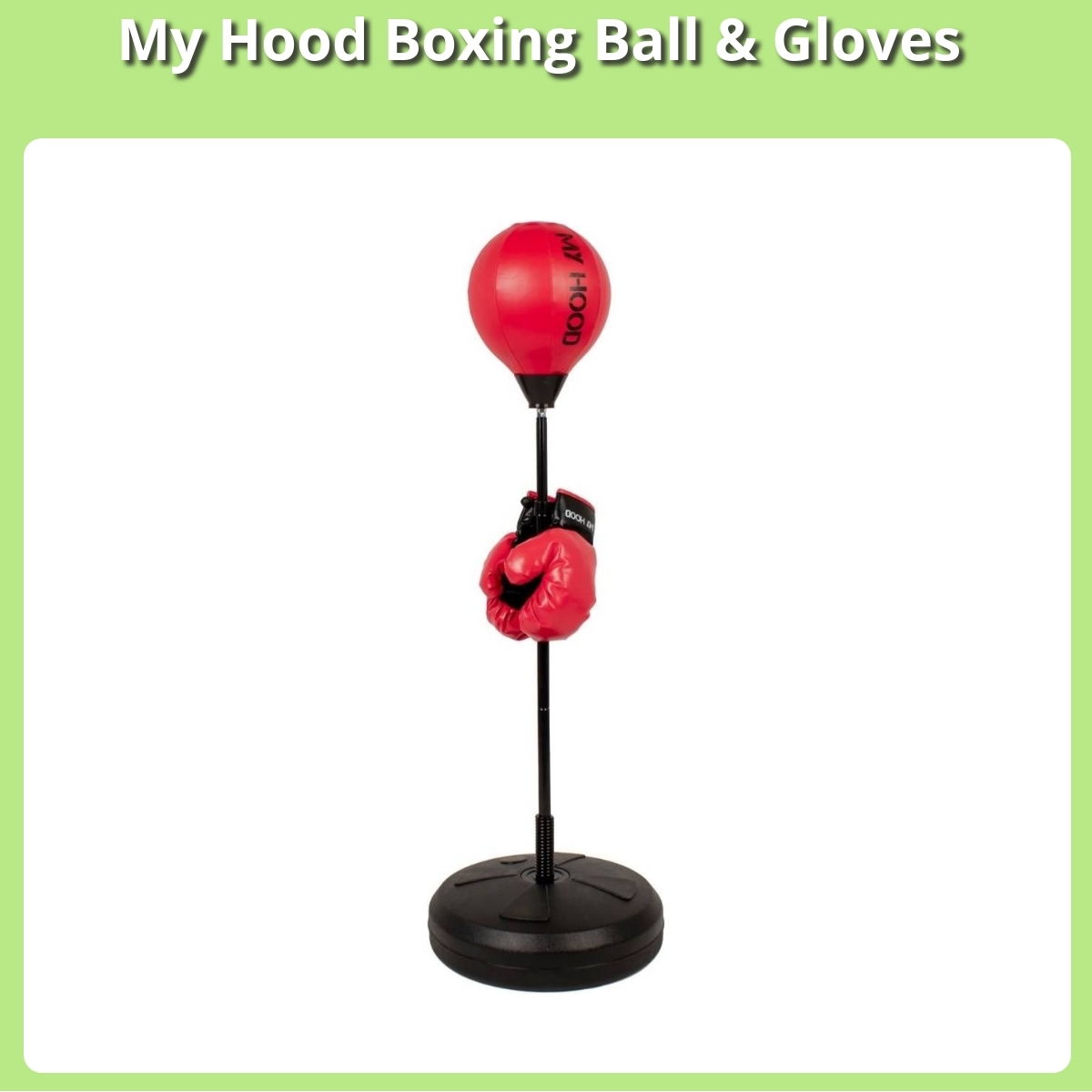Anmeldelse af My Hood Boxing Ball & Gloves