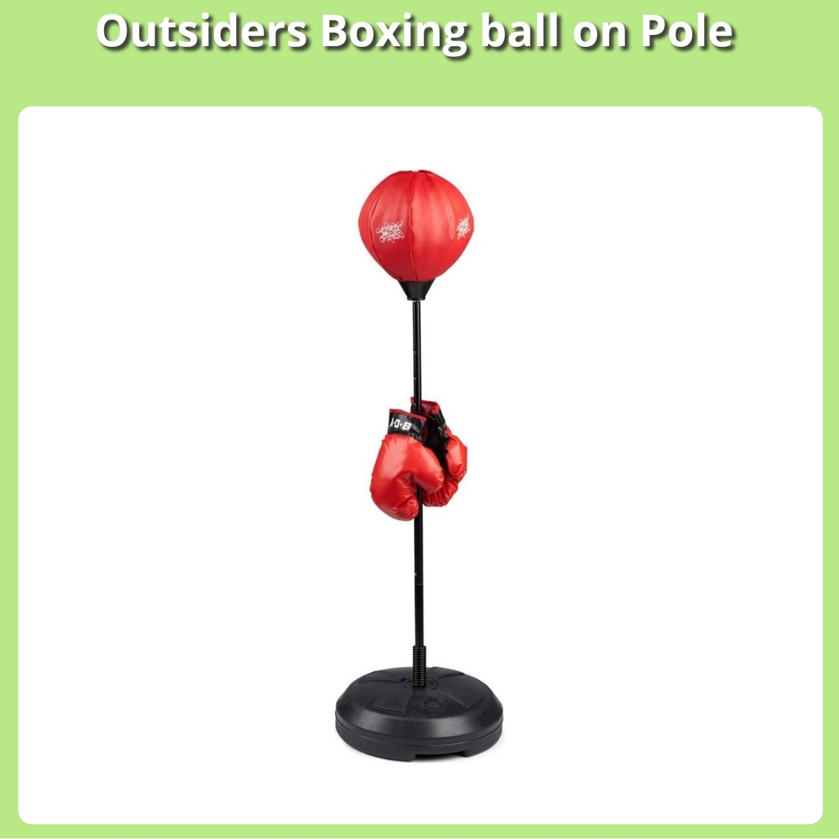 Anmeldelse af Outsiders Boxing ball on Pole