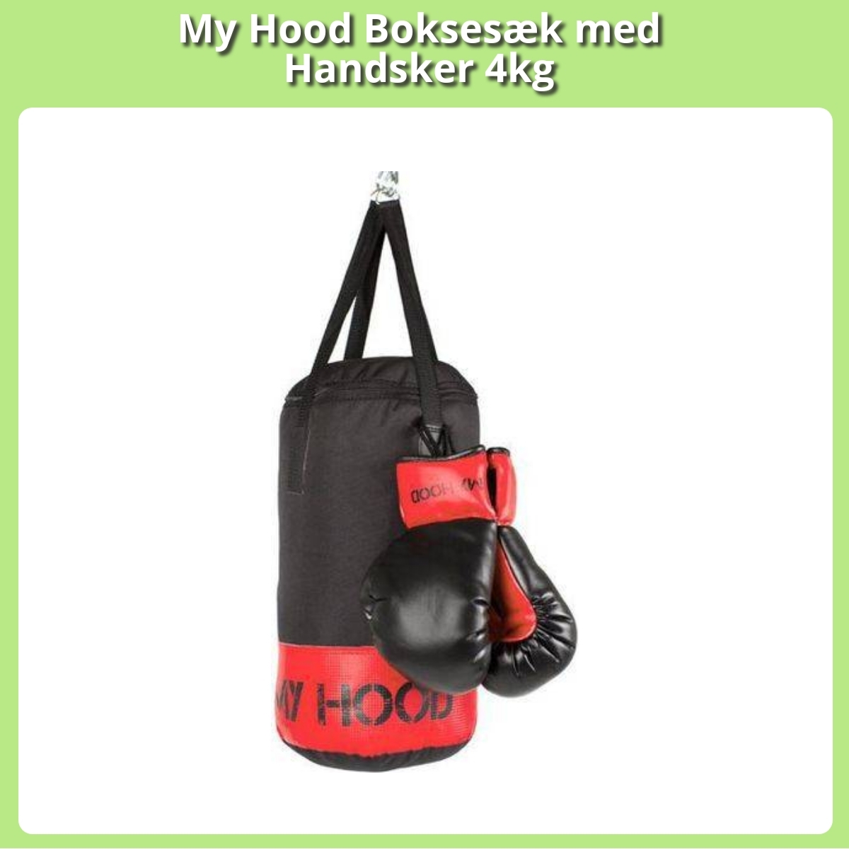 Anmeldelse af My Hood Boksesæk med Handsker 4kg