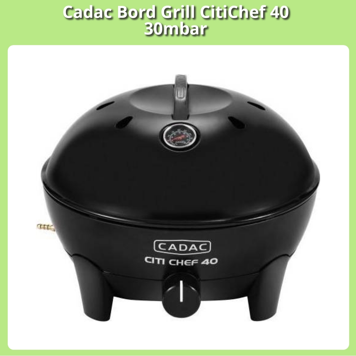 Anmeldelse af Cadac Bord Grill CitiChef 40 30mbar