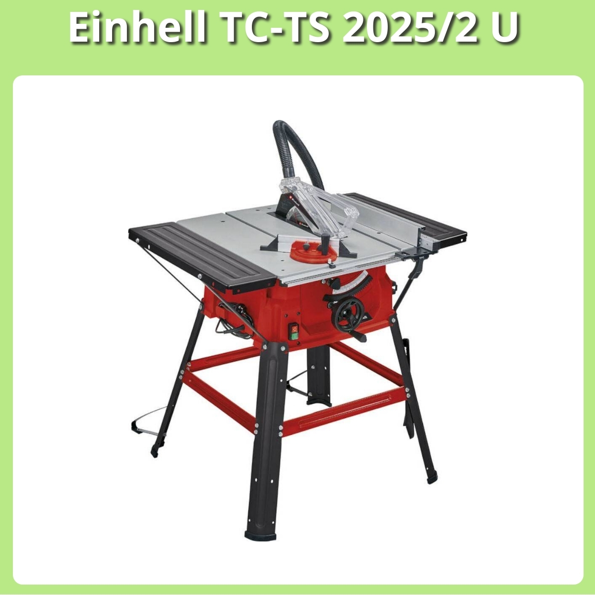 Anmeldelse af Einhell TC-TS 2025/2 U