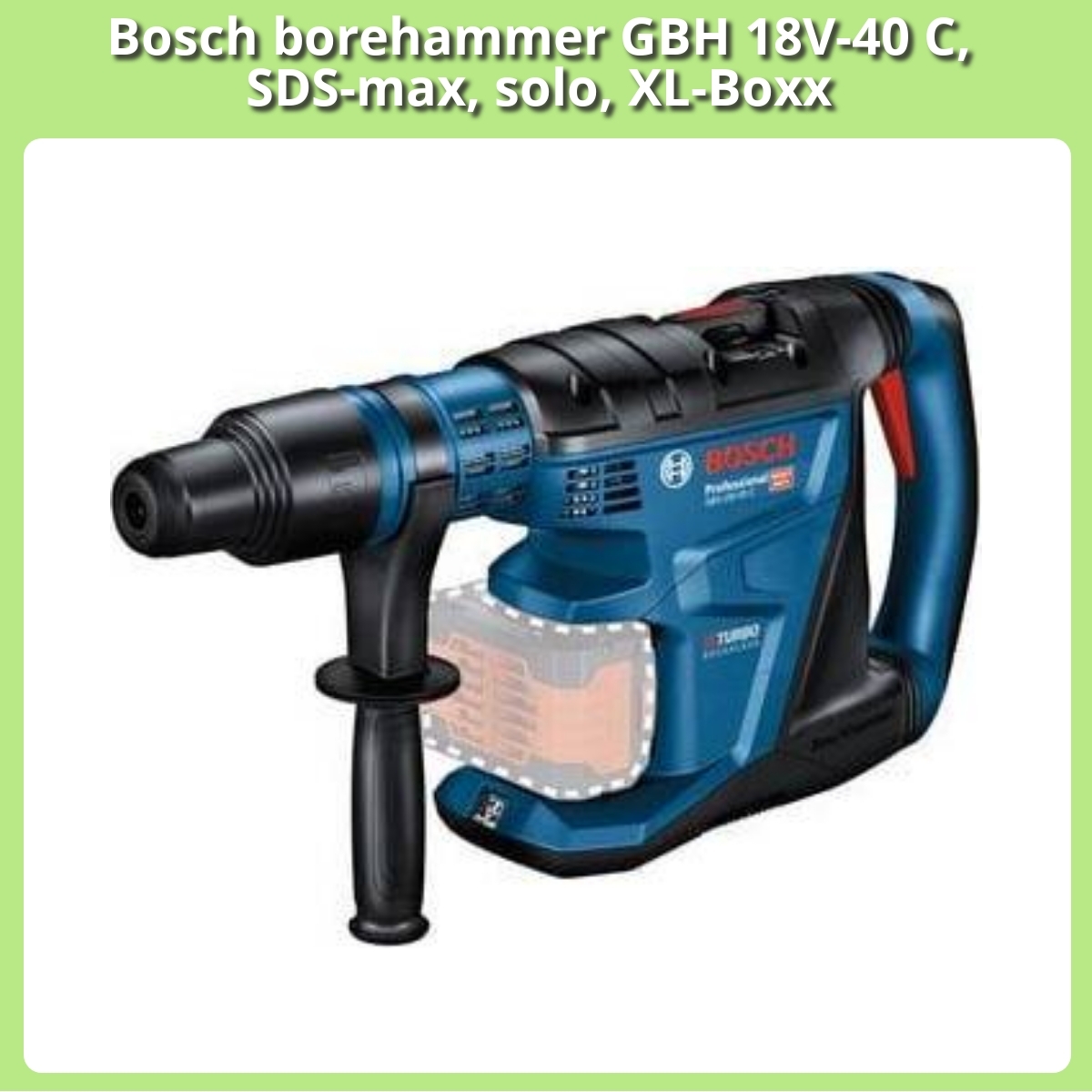 Anmeldelse af Bosch borehammer GBH 18V-40 C, SDS-max, solo, XL-Boxx