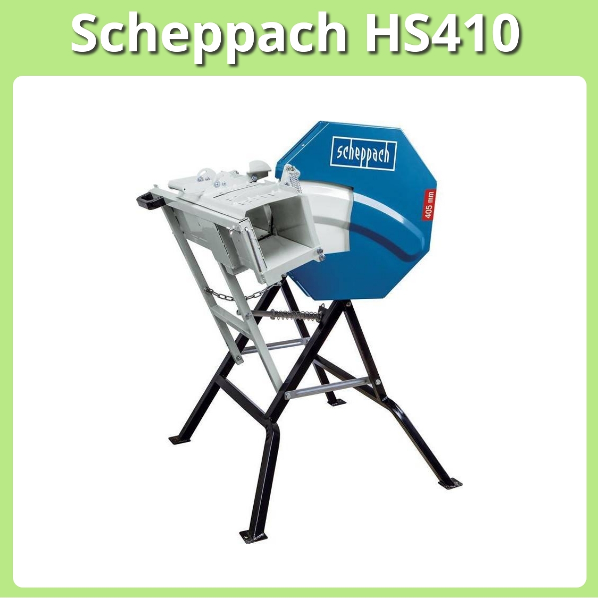 Anmeldelse af Scheppach HS410