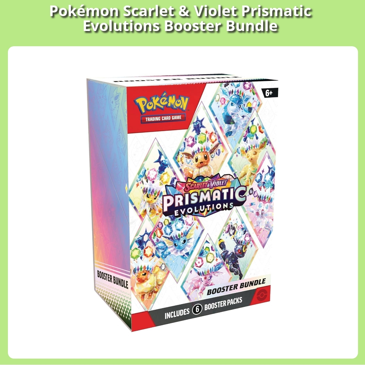 Anmeldelse af Pokémon Scarlet & Violet Prismatic Evolutions Booster Bundle