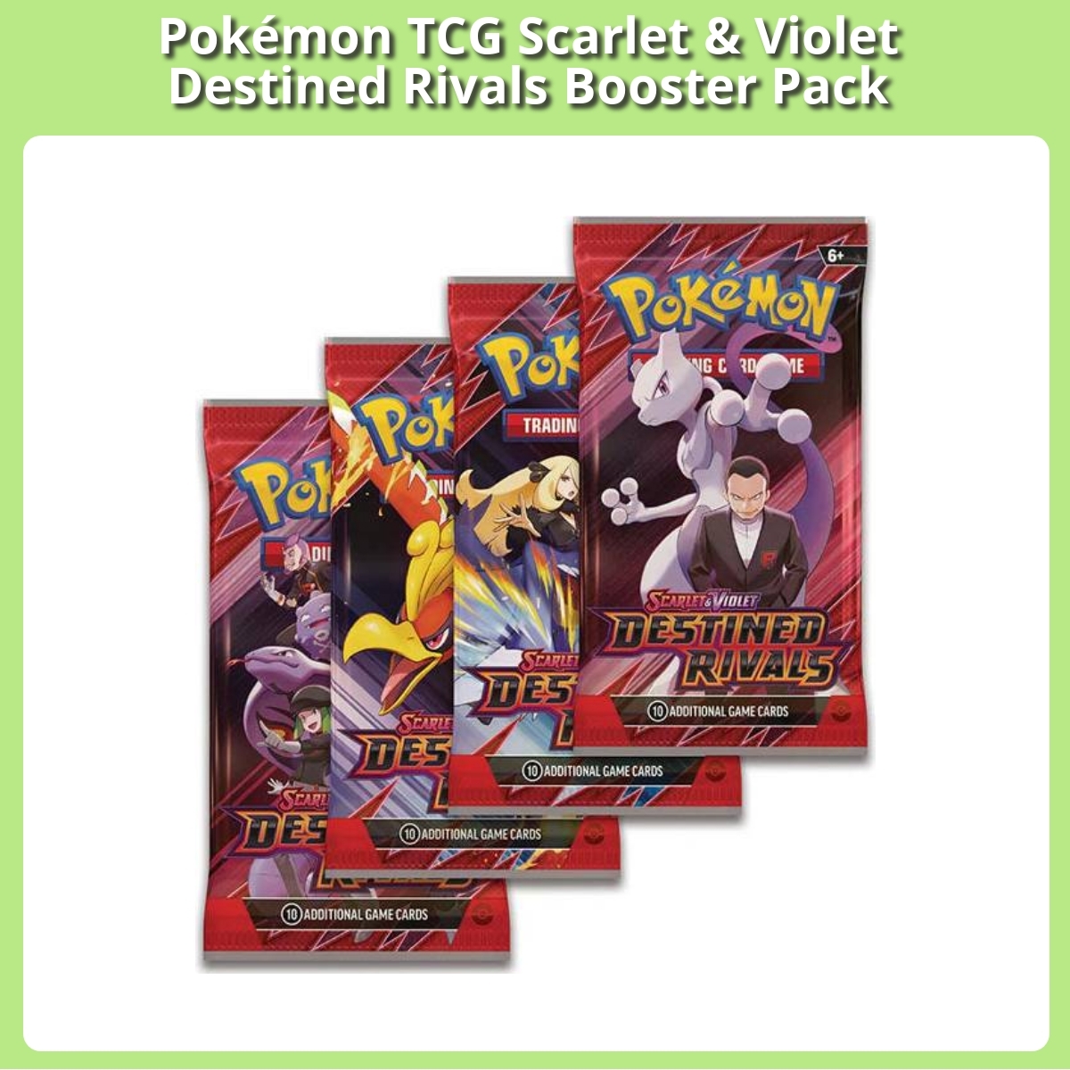 Anmeldelse af Pokémon TCG Scarlet & Violet Destined Rivals Booster Pack