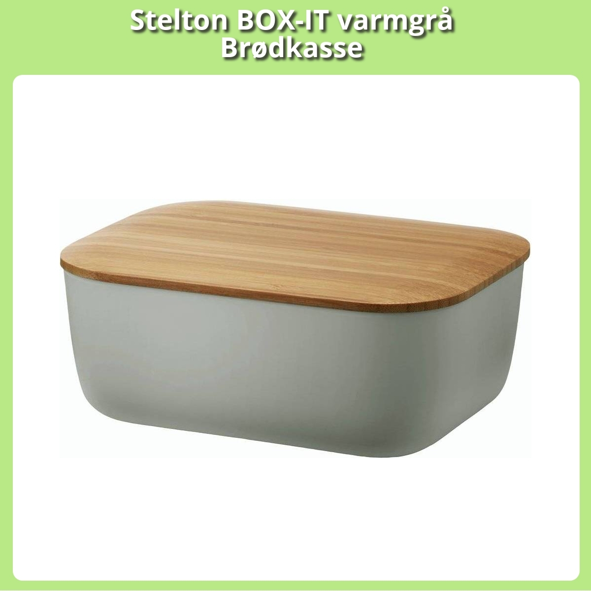 Anmeldelse af Stelton BOX-IT varmgrå Brødkasse
