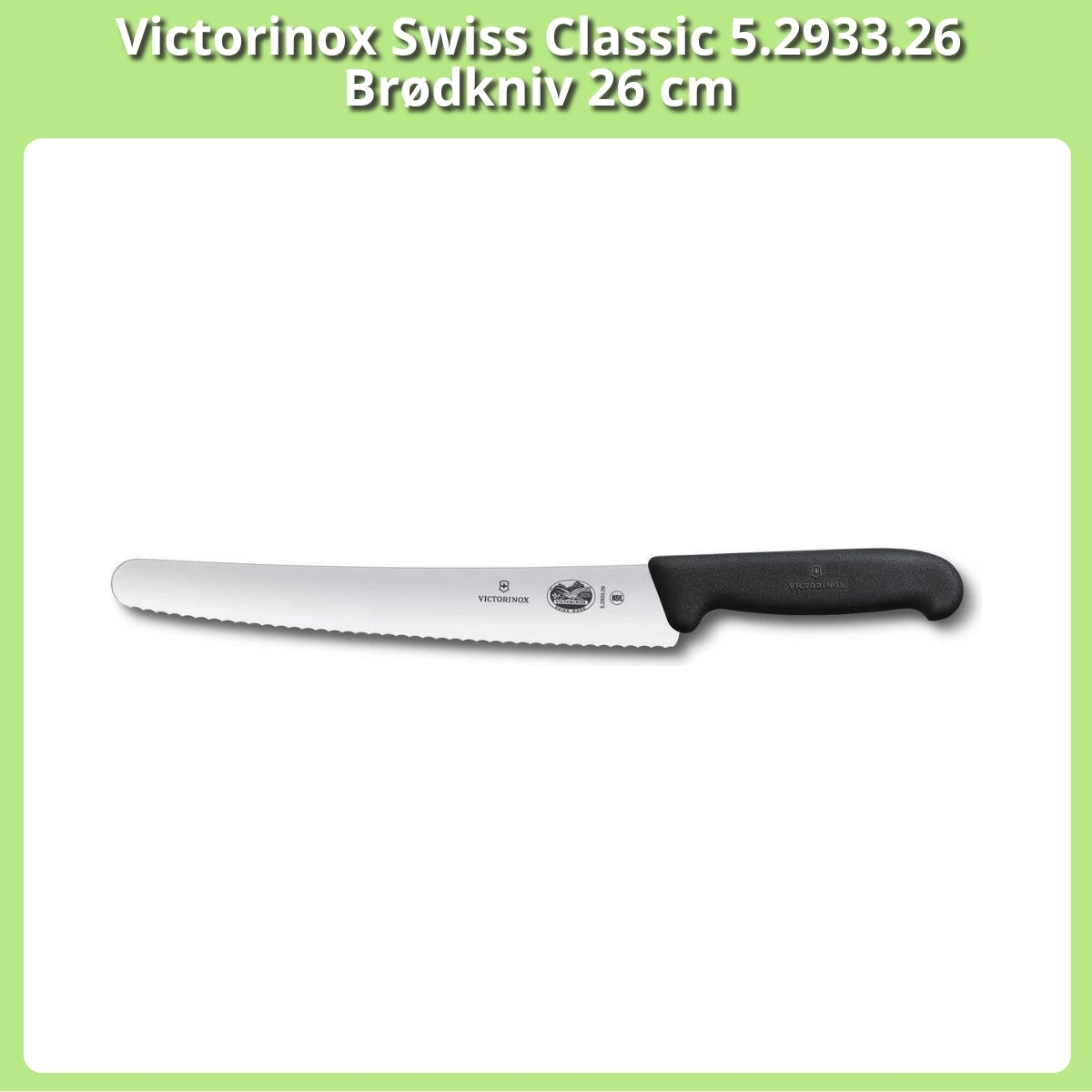 Anmeldelse af Victorinox Swiss Classic 5.2933.26 Brødkniv 26 cm