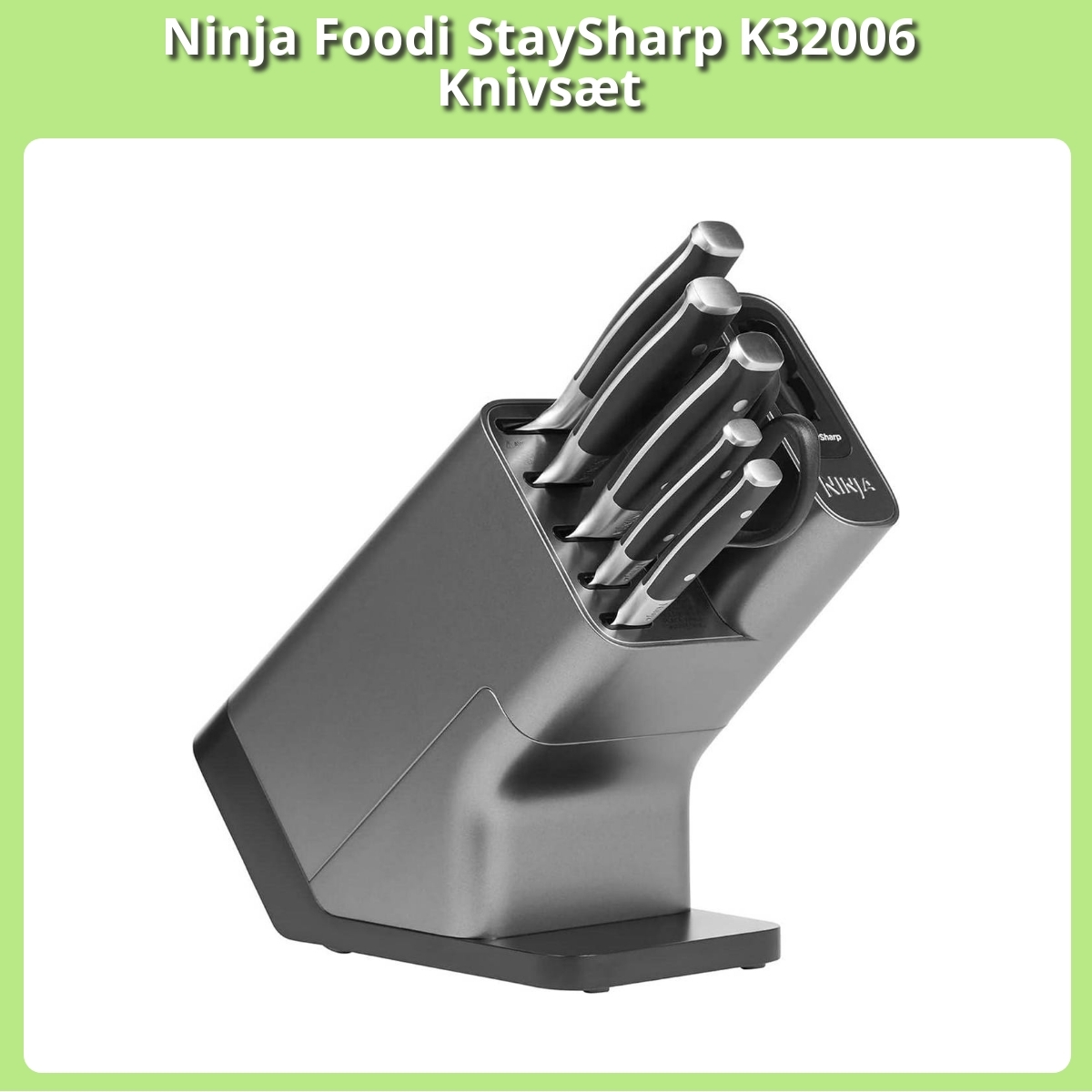 Anmeldelse af Ninja Foodi StaySharp K32006 Knivsæt