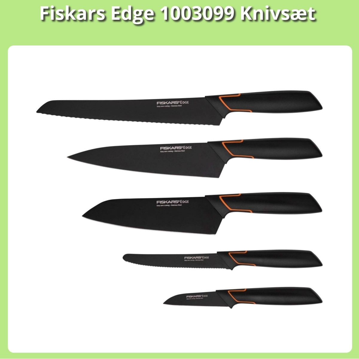 Anmeldelse af Fiskars Edge 1003099 Knivsæt