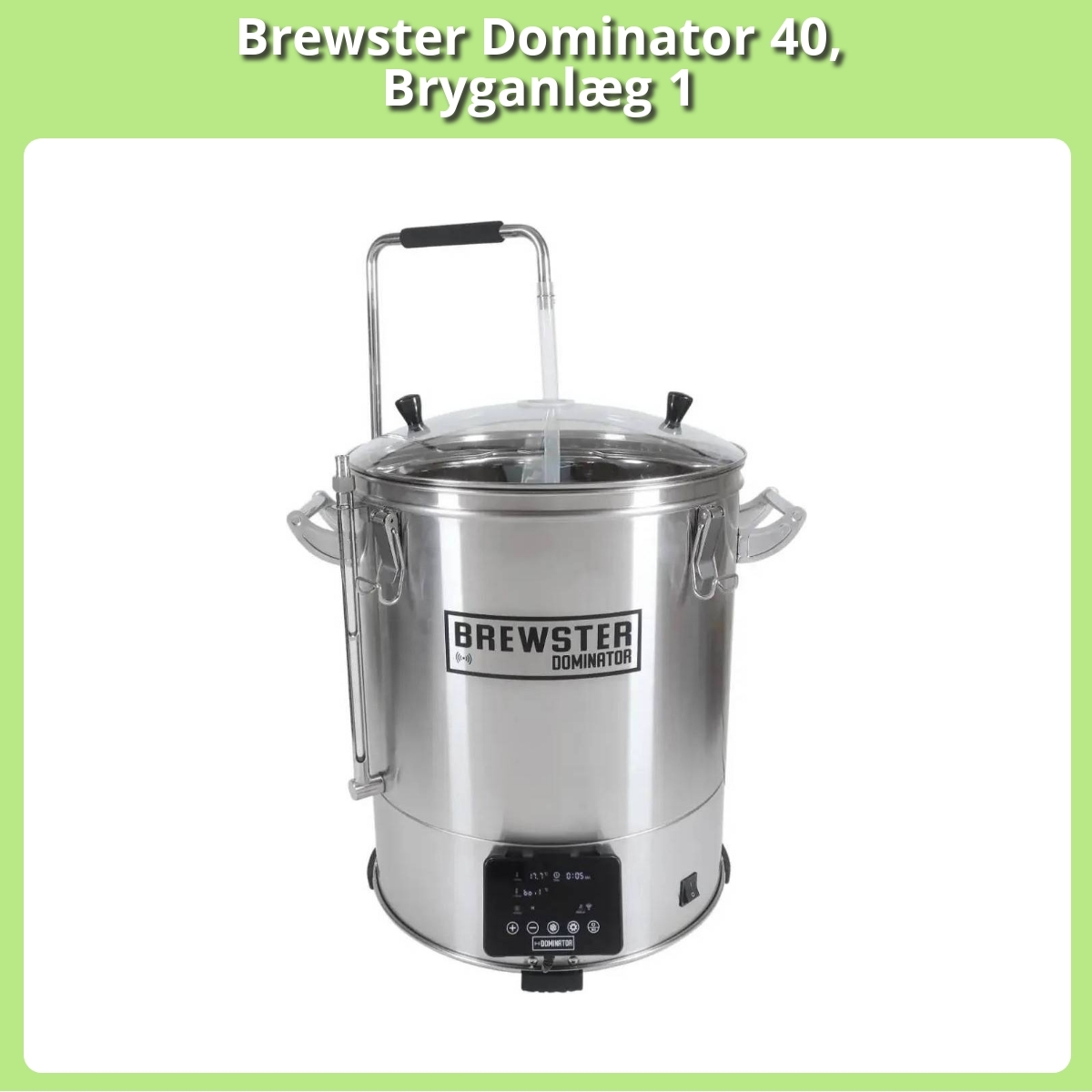 Anmeldelse af Brewster Dominator 40, Bryganlæg 1