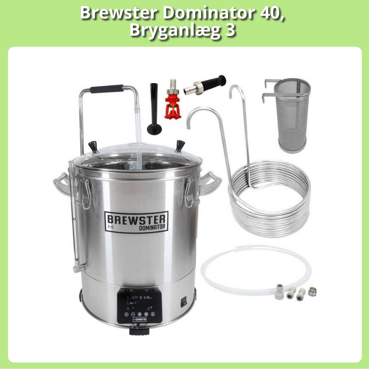 Anmeldelse af Brewster Dominator 40, Bryganlæg 3