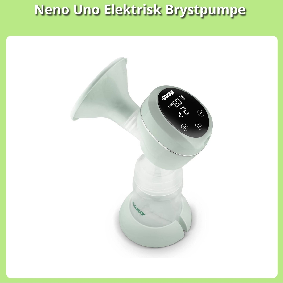 Anmeldelse af Neno Uno Elektrisk Brystpumpe