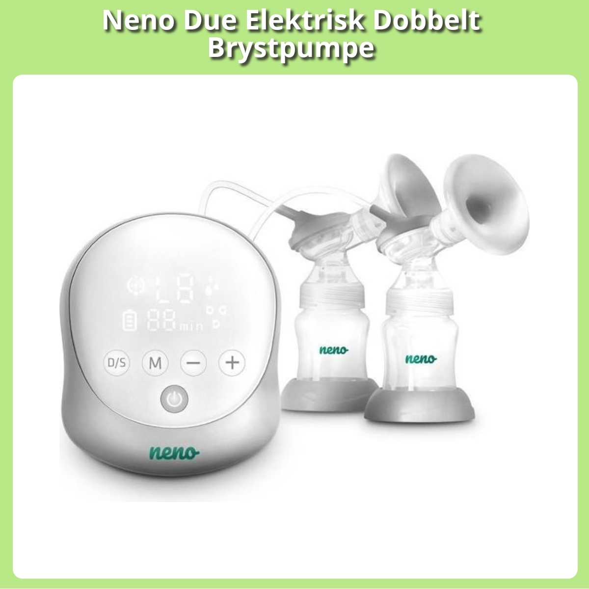 Anmeldelse af Neno Due Elektrisk Dobbelt Brystpumpe