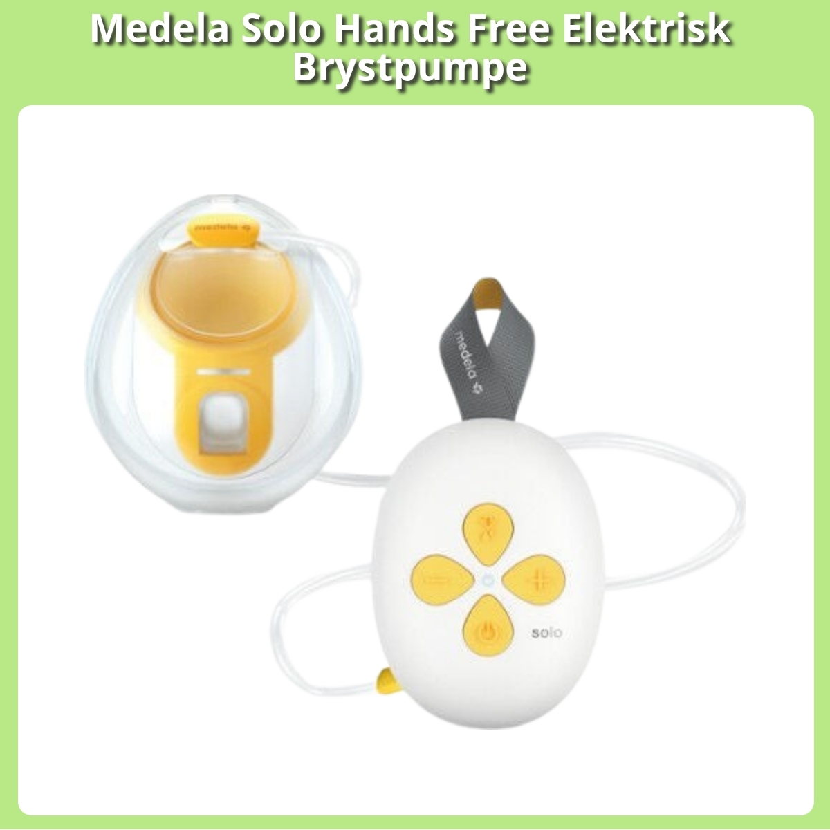 Anmeldelse af Medela Solo Hands Free Elektrisk Brystpumpe