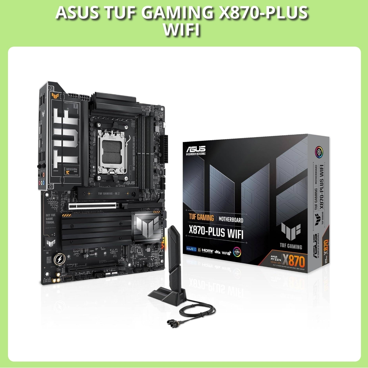Anmeldelse af ASUS TUF GAMING X870-PLUS WIFI
