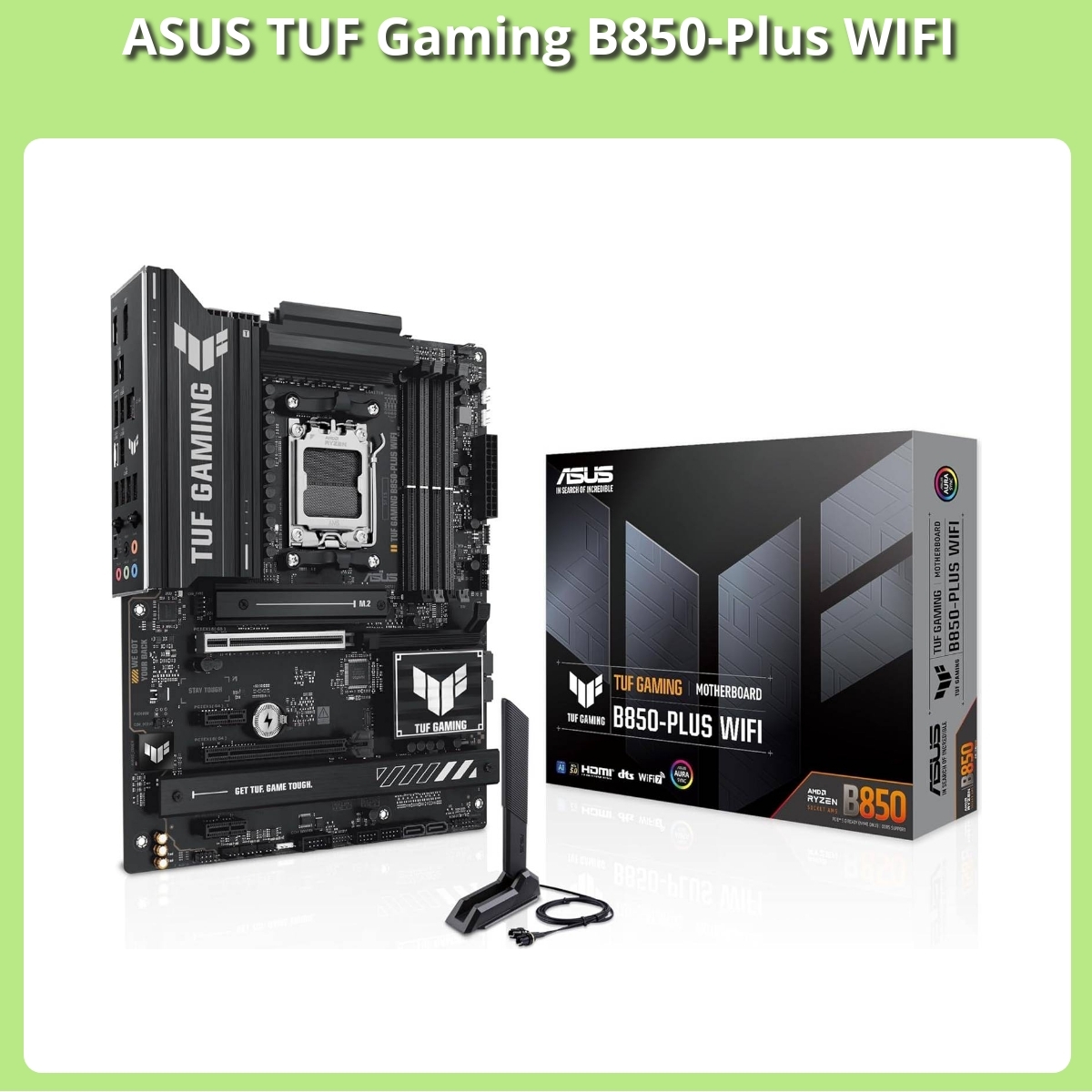 Anmeldelse af ASUS TUF Gaming B850-Plus WIFI