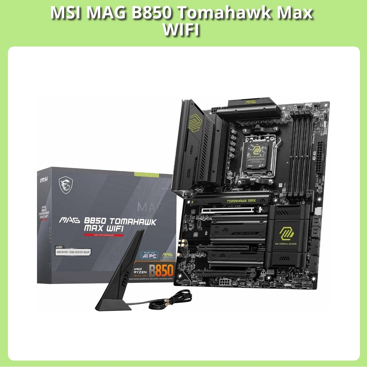 Anmeldelse af MSI MAG B850 Tomahawk Max WIFI