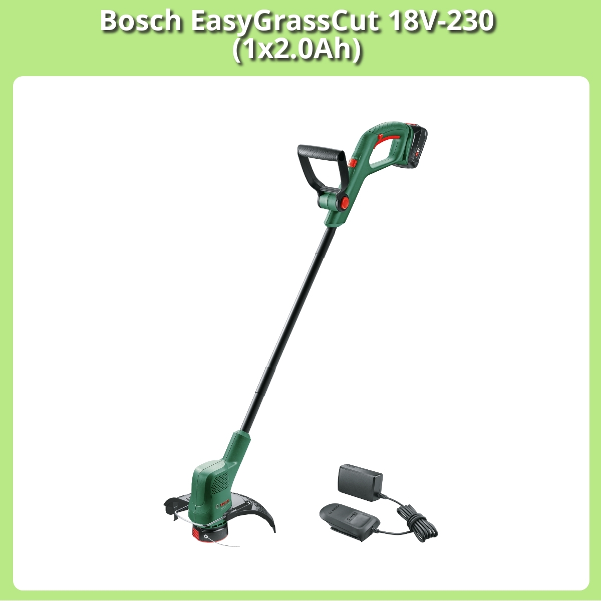 Anmeldelse af Bosch EasyGrassCut 18V-230 (1x2.0Ah)