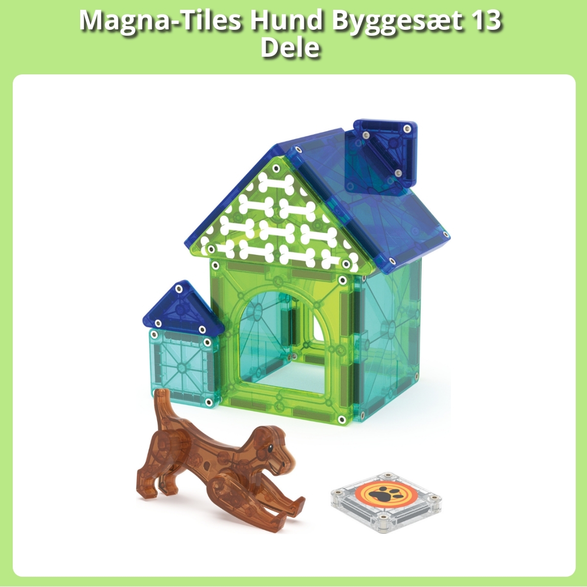 Anmeldelse af Magna-Tiles Hund Byggesæt 13 Dele