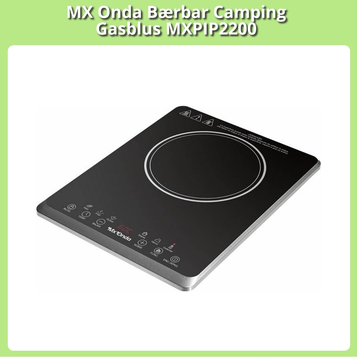 Anmeldelse af MX Onda Bærbar Camping Gasblus MXPIP2200