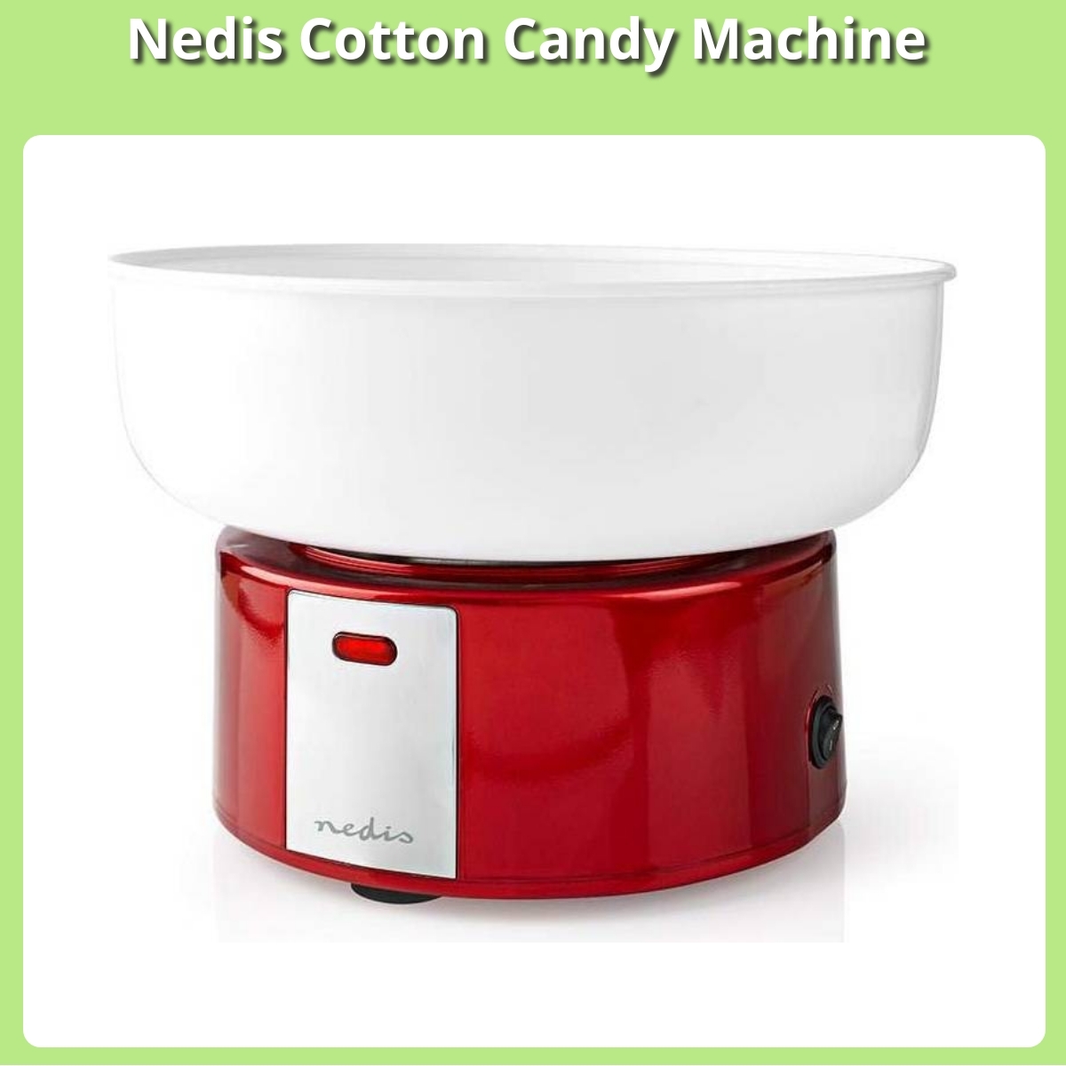 Anmeldelse af Nedis Cotton Candy Machine