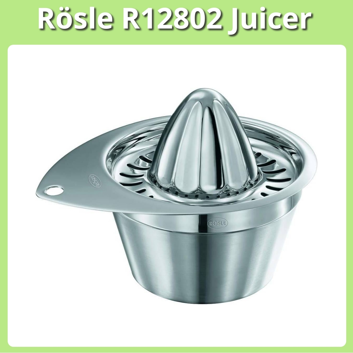 Anmeldelse af Rösle R12802 Juicer