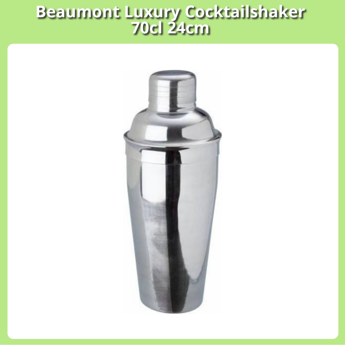 Anmeldelse af Beaumont Luxury Cocktailshaker 70cl 24cm