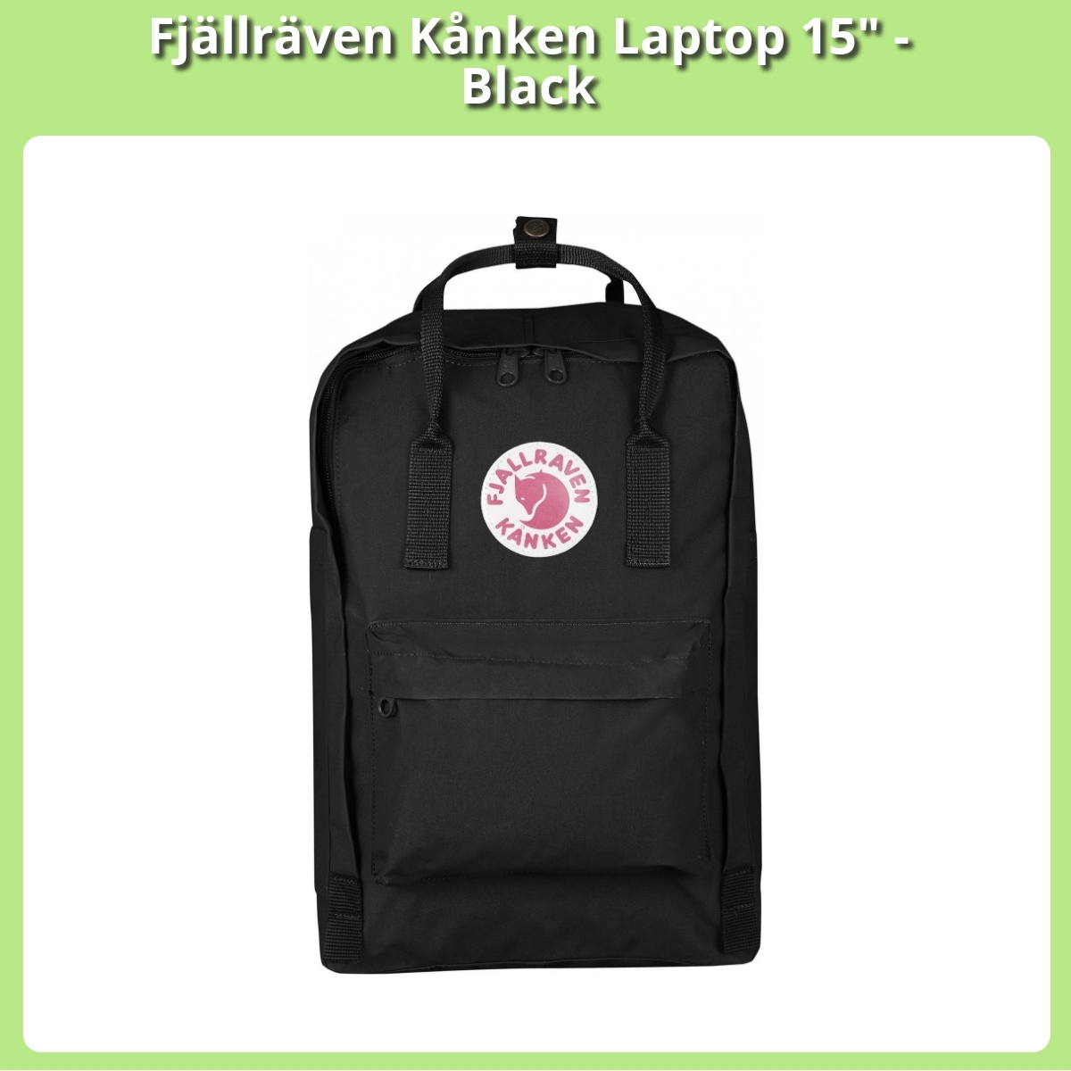 Anmeldelse af Fjällräven Kånken Laptop 15