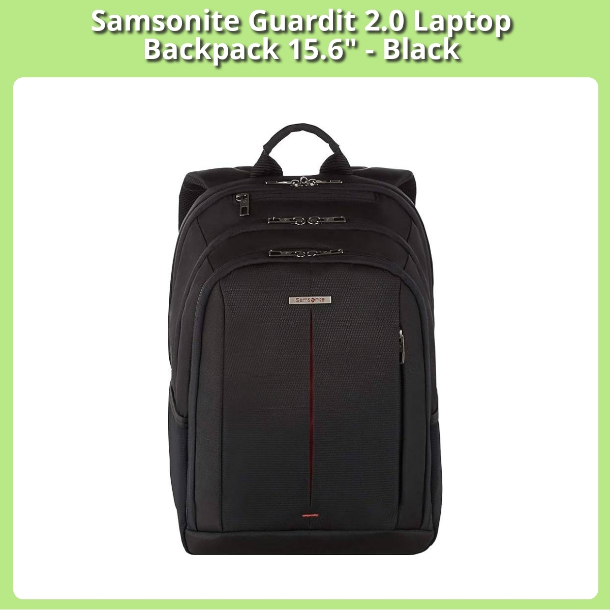 Anmeldelse af Samsonite Guardit 2.0 Laptop Backpack 15.6