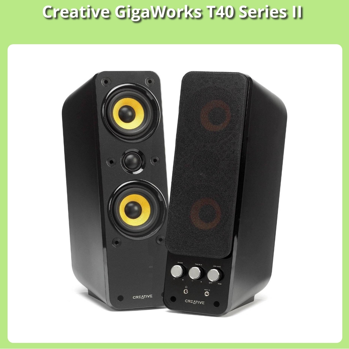 Anmeldelse af Creative GigaWorks T40 Series II