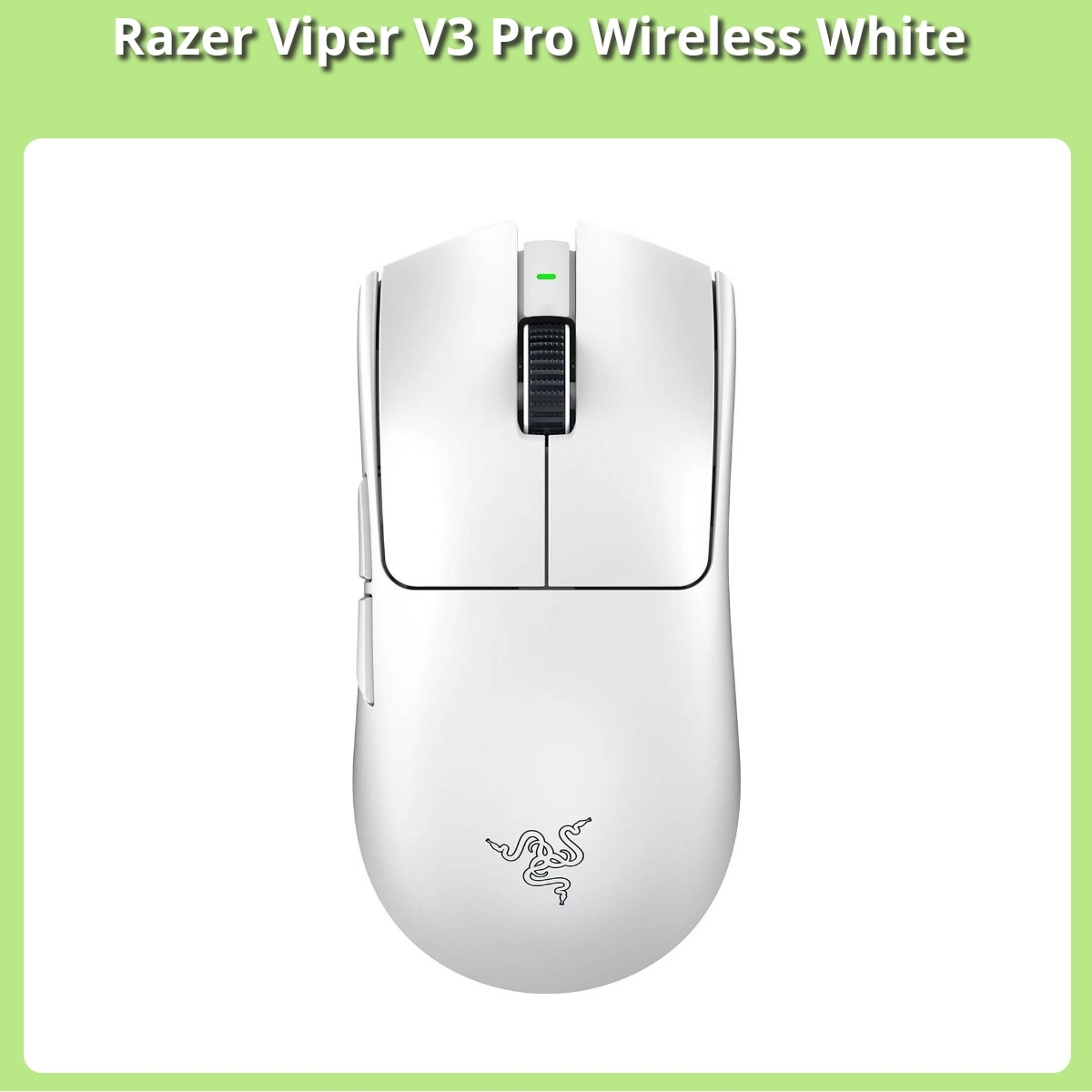 Anmeldelse af Razer Viper V3 Pro Wireless White