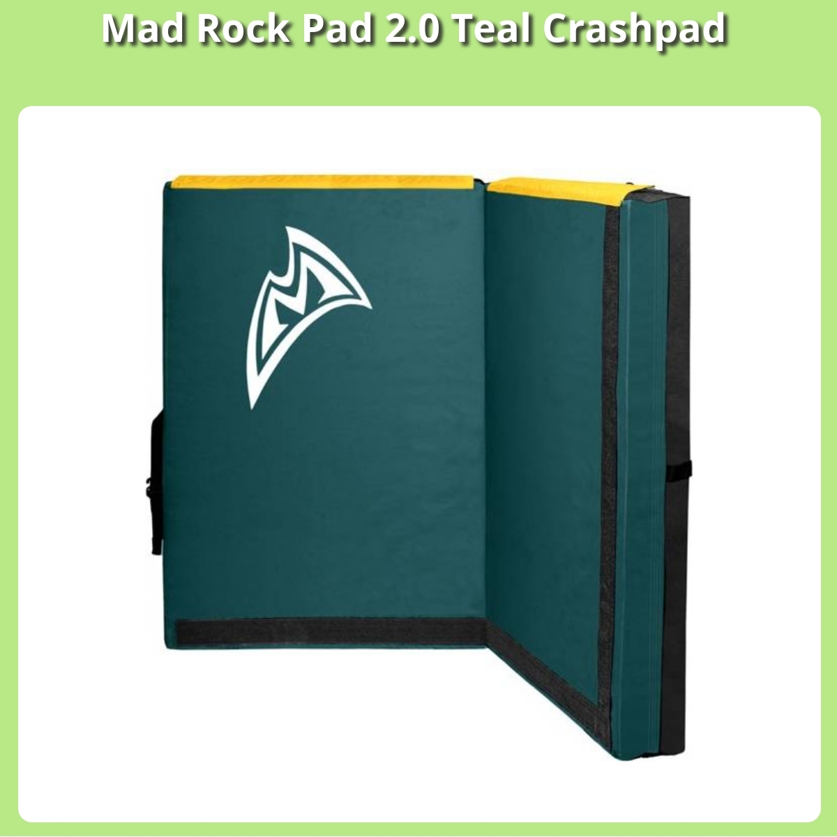 Anmeldelse af Mad Rock Pad 2.0 Teal Crashpad
