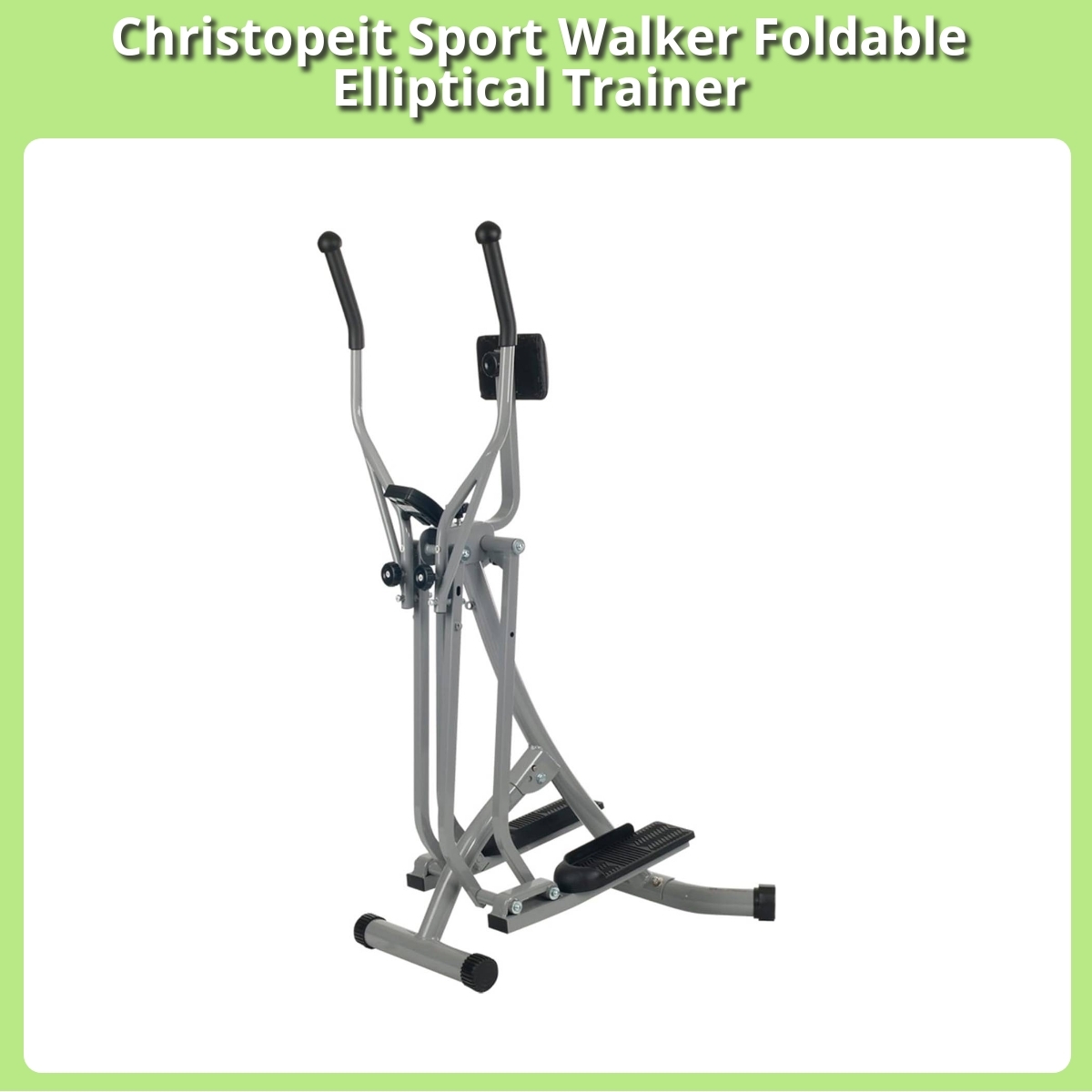 Anmeldelse af Christopeit Sport Walker Foldable Elliptical Trainer