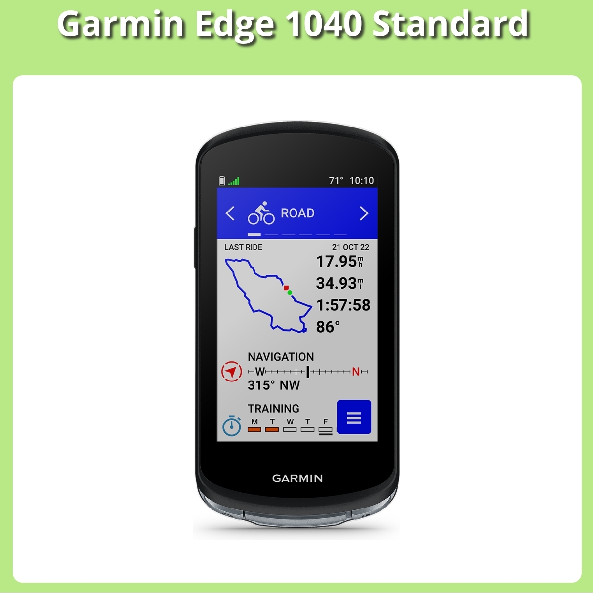 Anmeldelse af Garmin Edge 1040 Standard