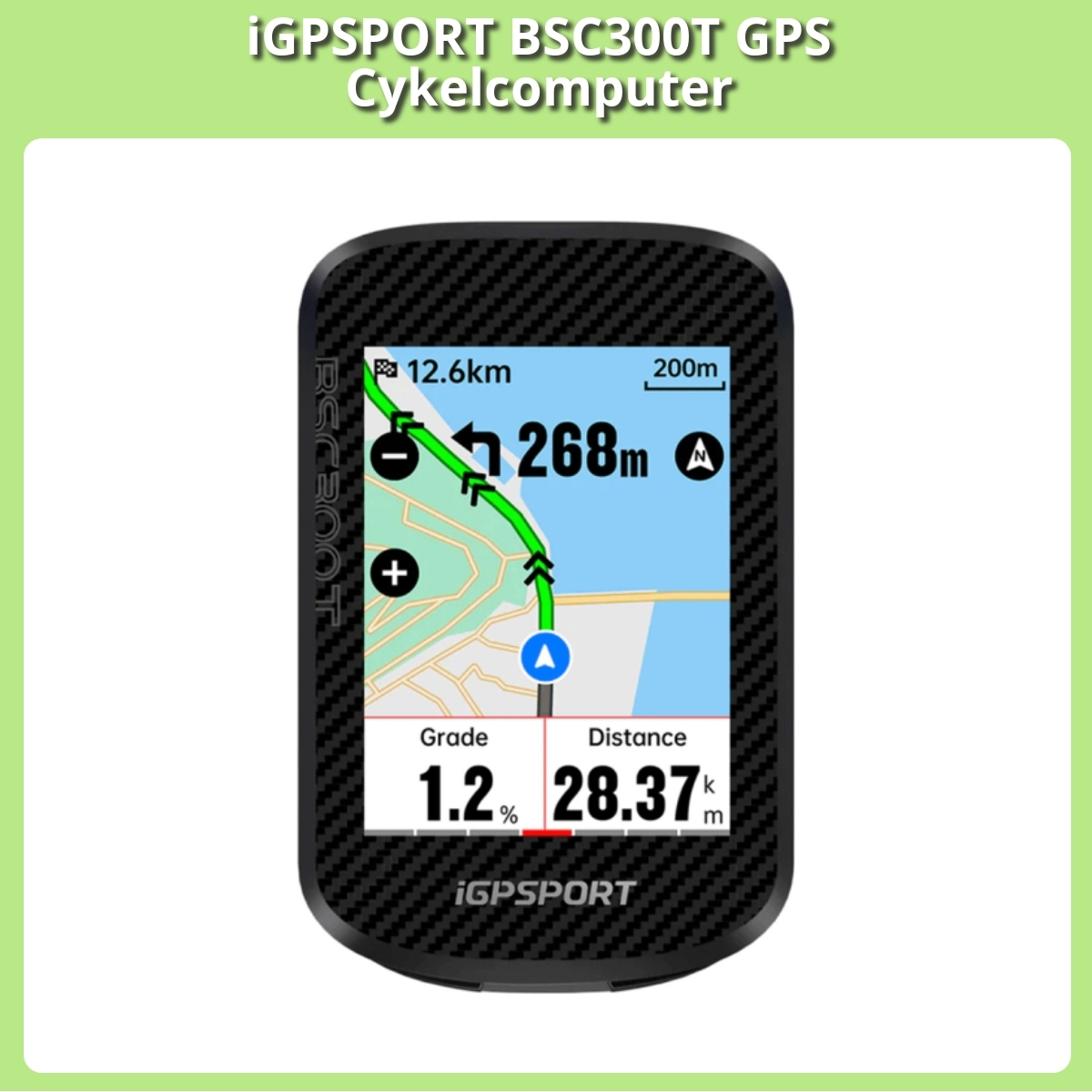 Anmeldelse af iGPSPORT BSC300T GPS Cykelcomputer
