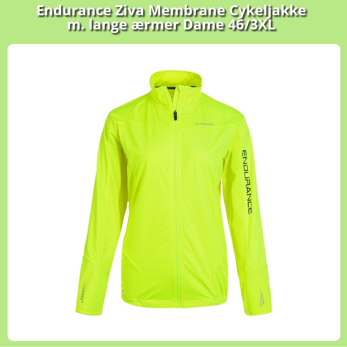 Anmeldelse af Endurance Ziva Membrane Cykeljakke m. lange ærmer Dame 46/3XL