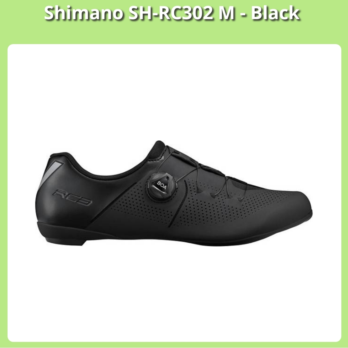 Anmeldelse af Shimano SH-RC302 M - Black