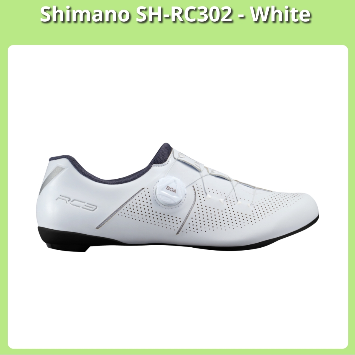 Anmeldelse af Shimano SH-RC302 - White